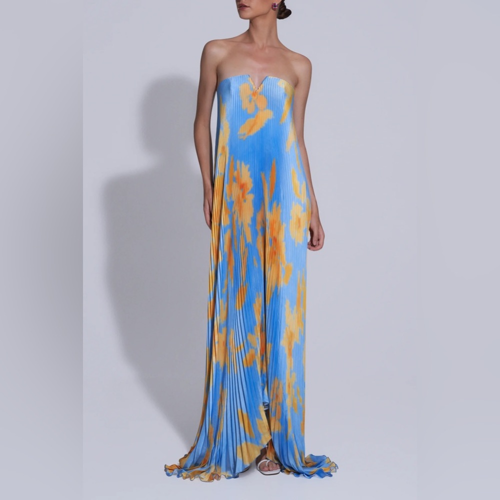 L'IDÉE BLACK TIE GOWN - JARDIN BLUE
